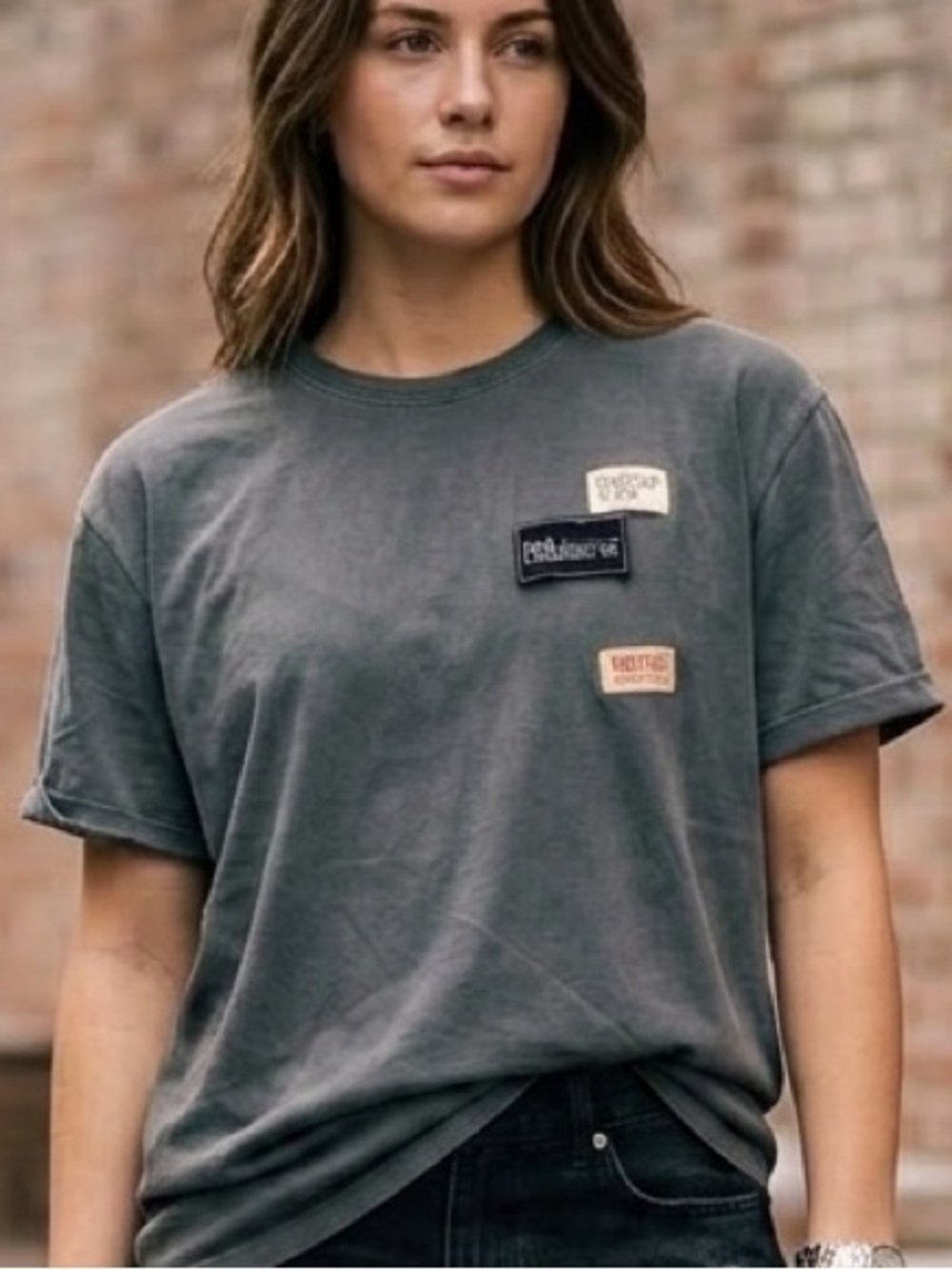 Zara | Patch T Shirt